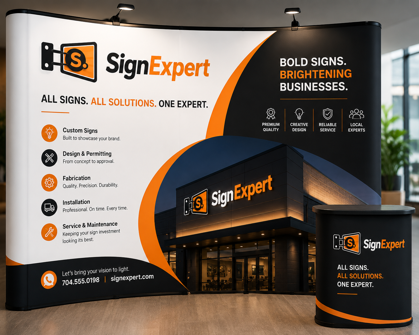 Example sign concept