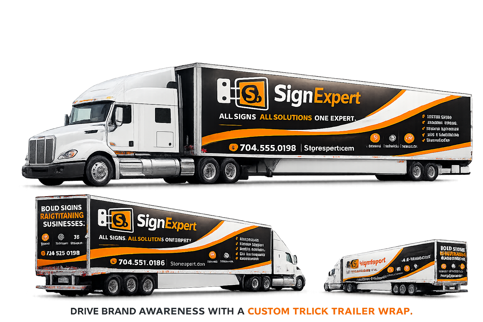 Truck / Trailer Wrap example concept