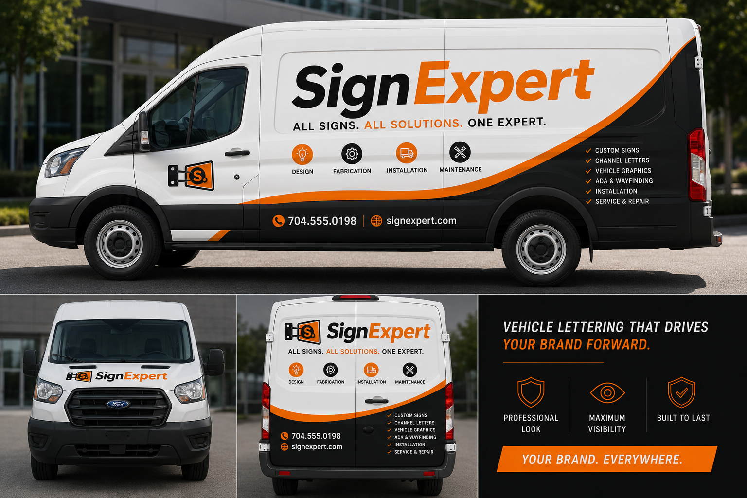 Vehicle Lettering example concept