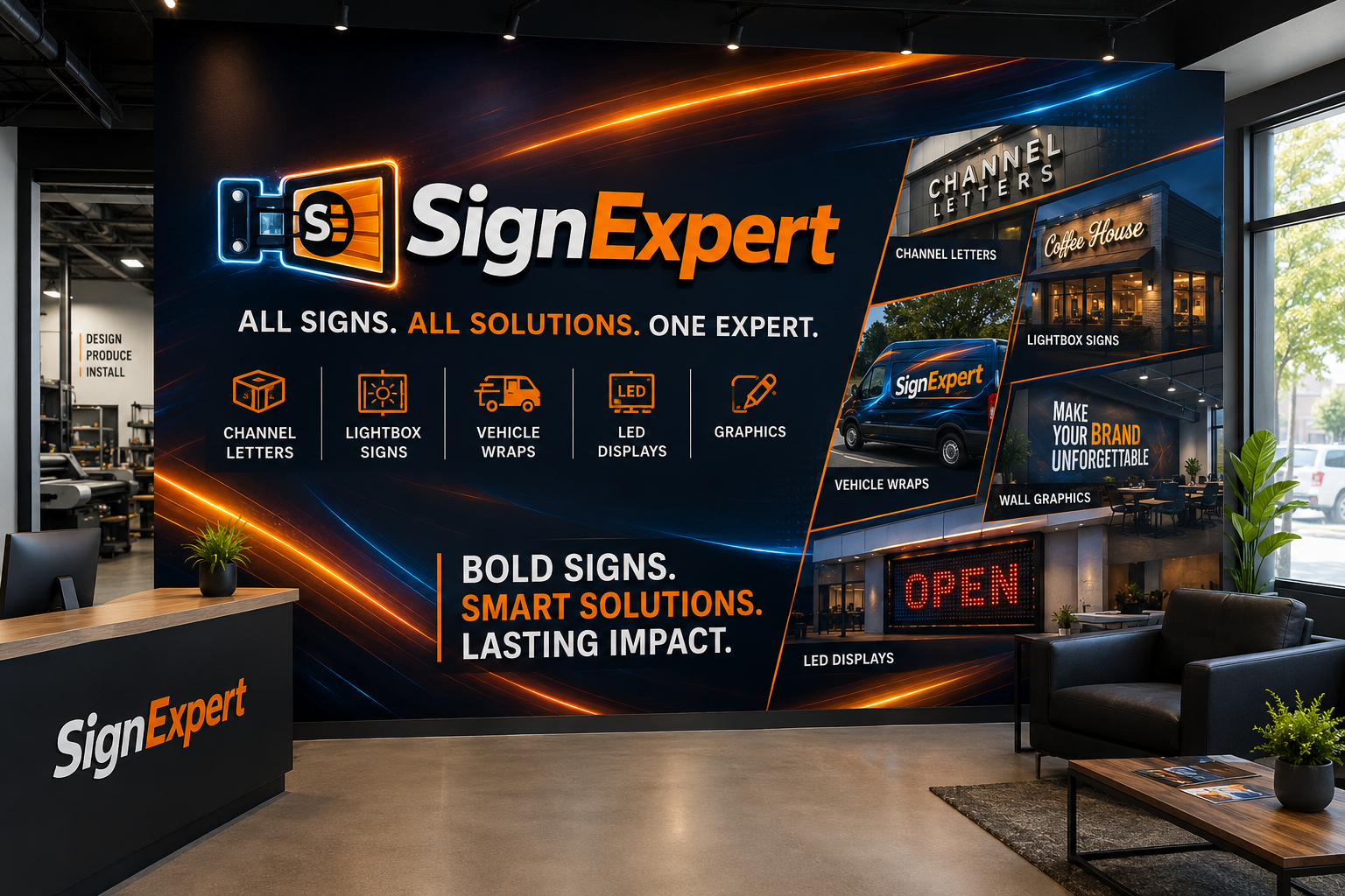 Wall Mural example concept
